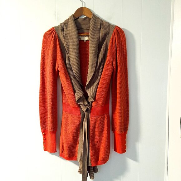 Anthropologie “Ruffled Firelight” Cardigan by Lia Molly - Picture 5 of 11